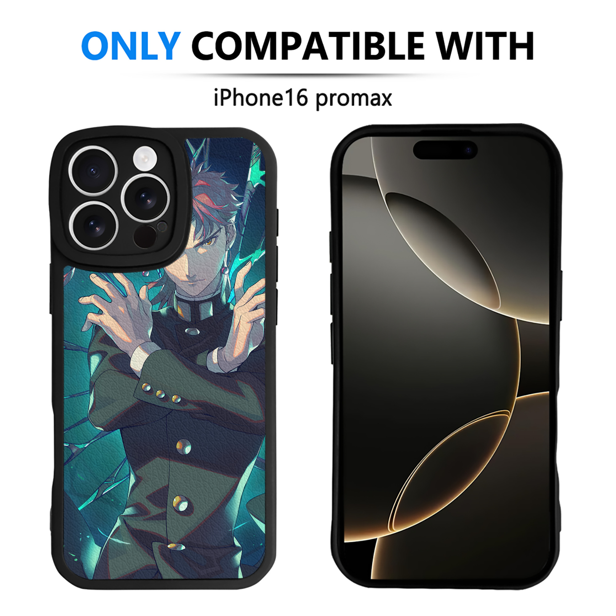 （画像用） ジョジョの奇妙な冒険 JoJo's Bizarre Adventure 【iPhone 16シリーズ対応】シリコンスマホケース（レザー調） 材質：シリコン